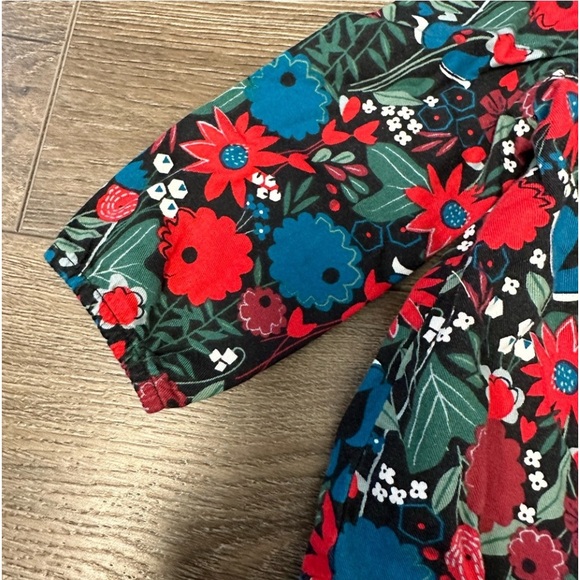 🌸 $3 if bundled -  18 Month CARTER’S Just One You Long Sleeve Floral Top EUC - Picture 3 of 5